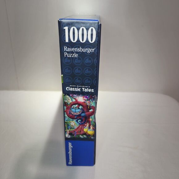 Ravensburger 1000 Pc Puzzle Alice in Wonderland Most Everyone Is Mad Complete - Picture 4 of 6